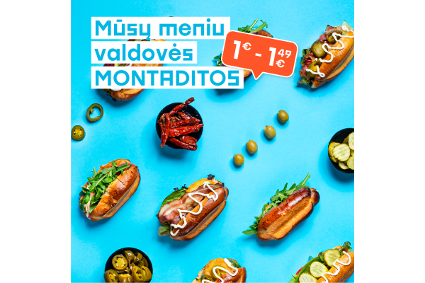 MŪSŲ MENIU VALDOVĖS - MONTADITOS MŪSŲ MENIU VALDOVĖS - MONTADITOS