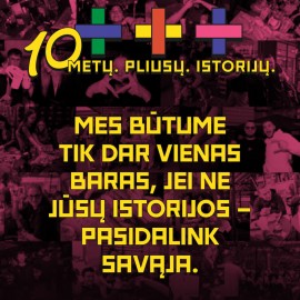 Pasidalink savo +++ istorija!