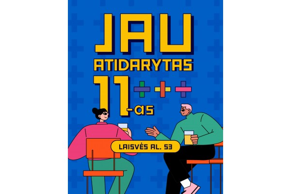 11-asis +++ gastrobaras atidarytas!