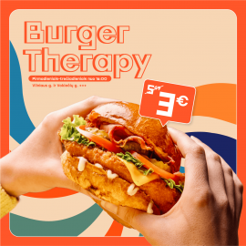 Burger Therapy pasiūlymas