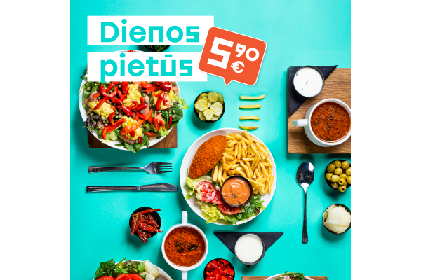 Dienos pietų pasiūlymas Dienos pietų pasiūlymas