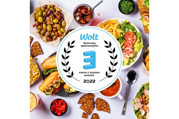 DIENOS PIETŪS IR WOLT APDOVANOJIMAI DIENOS PIETŪS IR WOLT APDOVANOJIMAI