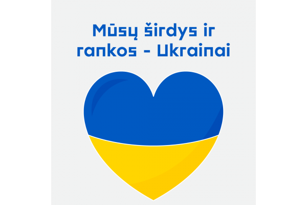 PARAMA UKRAINIEČIAMS