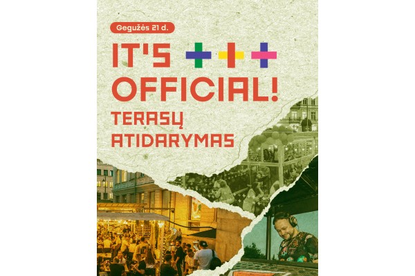 +++ Terasų Atidarymas