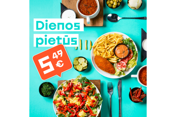 Dienos pietų pasiūlymas